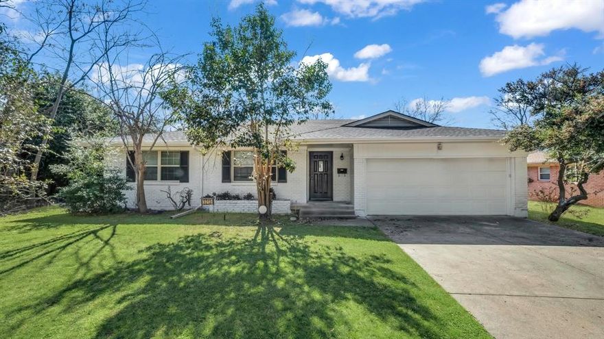 Welcome to southwest Fort Worth where there is no shortage of exciting activities for everyone, whether you are looking for solo adventure on the Trinity Trail or family fun at the Fort Worth Zoo...this location in South Hills is perfect for you! Ready to call home 3 bedroom 2 bathroom 2 car garage. Wood and tile throughout, large kitchen with island and updated bathrooms. This one checks all the boxes and comes complete with fresh interior and exterior paint, a large backyard and storage building out back. Roof new in 2024 and garage floor recently epoxy coated. Reach out to your favorite agent and schedule your private tour today!!