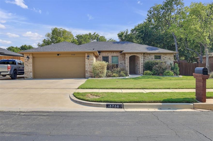 Fabulous 3-bedroom, 2-bath located in the sought after Birdville ISD! Shopping and dining just minutes away! Beautiful upgrades throughout. Granite countertops, with flooring upgrades. Private study and a backyard like no other! RV parking and endless possibilities, a must see! Seller to retain mineral rights.