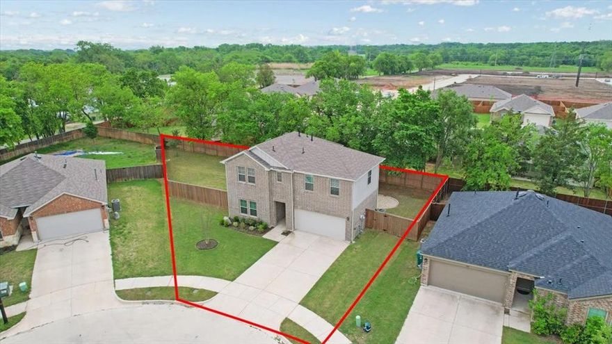 This 2024-built, two-story home features an open floor plan with 3 bedrooms, 2.5 baths, and 1,763 sq ft of living space. All bedrooms are located upstairs, providing added privacy and a quieter living space downstairs for gathering and entertaining in the modern kitchen with a spacious island. The home sits on a generous 0.205-acre lot with a large backyard and an outdoor fire pit area. It also includes a 2-car garage with epoxy floors and additional room for storage.

Located near the rapidly expanding Texas Instruments corridor, this home combines comfort, convenience, and long-term growth potential. Lock in a rare 4.99% assumable interest rate in one of Sherman’s fastest-growing areas. Buyers who choose not to assume the loan may still take advantage of another opportunity—Fairway Mortgage may offer up to $1,850 in buyer credit (subject to eligibility).
Energy saving features with a tankless water heater, fiberglass batts insulation for all conditioned exterior walls. Energy efficient heating and cooling system and energy efficient Low E gas filled vinyl windows. 

Smart home package which includes a smart home control device, video doorbell, and lean in thermostat and door lock.