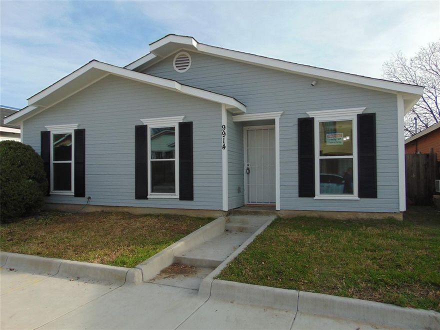 ALL UPDATED AND MOVE-IN READY!  SHOWS GREAT!  Freshly painted inside and out 2026.  New roof 2026.  New flooring 2026.  Updated kitchen has new cabinets and new granite counters 2026.  SS appliances and LED lighting too.  All this and priced to sell!  Updated with Low-E windows, = Low bills for You.  Recent fence. One car garage with opener.  No sign in yard.