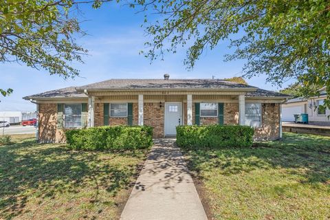 A home in Sherman