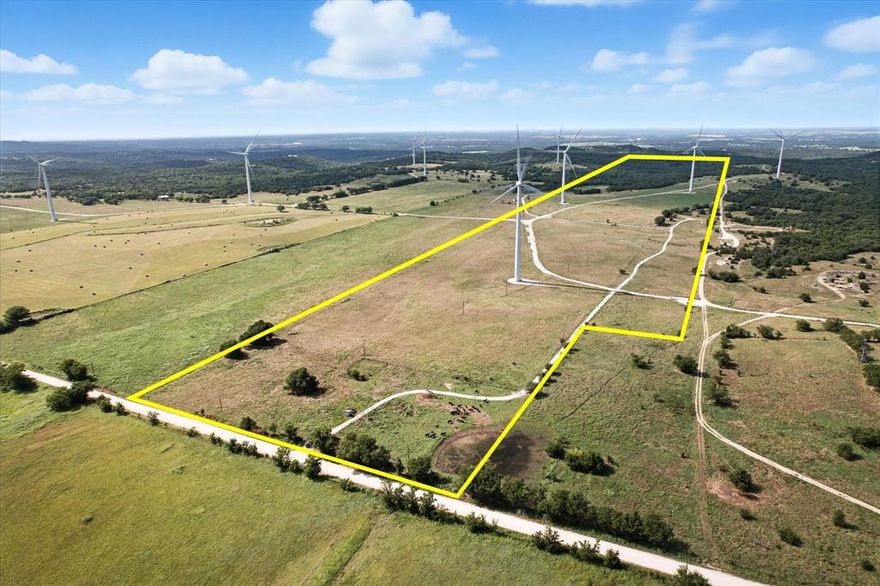 This 158-acre tract just beyond the Muenster city limits is the perfect blend of income potential, usability, and recreational charm. Currently ag-exempt and used for cattle, the property includes a transferrable surface lease for three wind turbines—providing steady income and investment value.

Electricity is on-site, and a water well is located near the back of the property. A natural gully leads to a tranquil pond, perfect for livestock or quiet time by the water. There’s also a second pond near the front, adding even more flexibility for future use.

Located near the 4R Vineyard and Winery, this land is surrounded by country side views. Whether you're looking to expand your agricultural operations or create a private weekend retreat, this versatile property offers space to grow and the freedom to build your vision.

Don't miss your chance to own a rare piece of North Texas land with income potential and endless possibilities—reach out today to schedule a private tour or get more details.

- Panoramic arial views are available - reach out to me for the link.