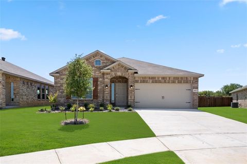 A home in Cleburne