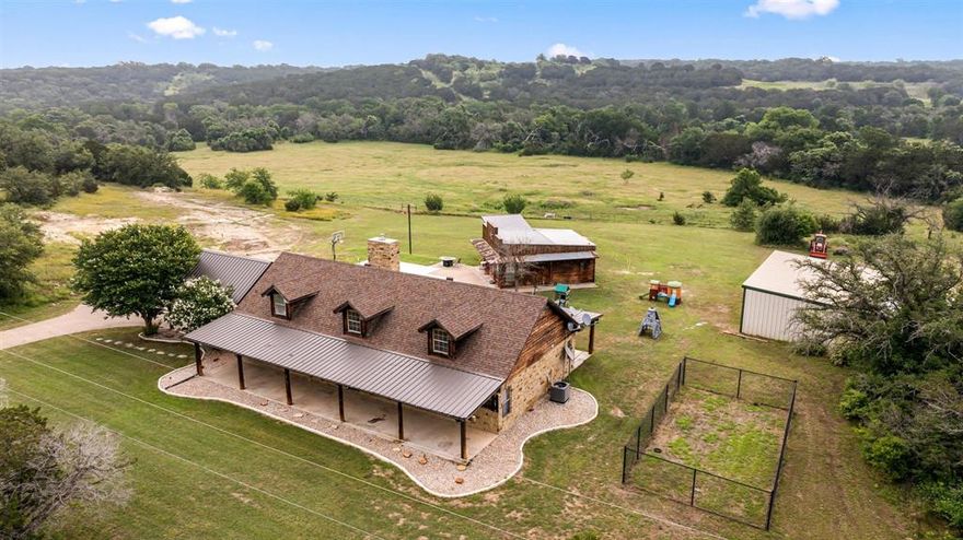 EXCEPTIONAL HUNTING AND RECREATIONAL PROPERTY near Glen Rose. Deer scoring 140 inches or more are taken every year, with a recent harvest scoring 153 inches!! This place is definitely for the Sportsman or Nature Enthusiast with abundant deer, turkeys, and hogs. This beautiful 40 Acre property has dramatic elevation change with exceptional views, beautiful woods, and a nice creek running right through the middle of it. This place is Perfect for a Weekend Retreat and would be a great place to call Home. Nice 3-bedroom home with stone exterior features rustic interior finish with a wood-burning fireplace. Kitchen has pantry, island, and Gas Range. Two year old HVAC equipment. Detached game room with full bath and large open patio for entertaining larger groups. Small accessory unit adjacent to game room for guest overnight accommodation. 1600 square foot workshop, and 18'x60' equipment shed. Glen Rose is known for its beautiful hills and landscapes and this property is located in one of the more scenic parts of the County.
