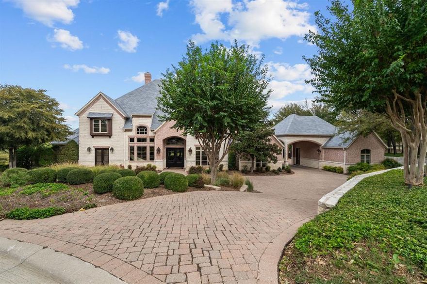 The blend of luxury, functionality, and the beauty of nature makes 5901 Kittansett Court a true gem in Mira Vista. Every inch of this home spells sophistication, making it a dream dwelling for the discerning homeowner. The Master Suite, complete with a fireplace & sitting area, sep closets, expansive master bath & access to the backyard. Bonus Rm attached. The cozy Mother-in-Law Suite is located on the 1st floor with an en-suite bath. Centered perfectly for entertaining is the grand family room with a full wall of windows leading one outside to the resort yard with pool, hot tub, fire-pit, fully covered patio and a separate Outdoor Living space with built in grill and fireplace; Plus bath.  A Sport Court is ready for a game of pickleball or basketball surrounded by the lush 1.5 acre grounds. 3 additional en-suite bedrooms each occupying its own wing have access to the 2nd floor game room.  A chefs kitchen awaits with unparalleled preparation areas, professional appliances. Welcome HOME