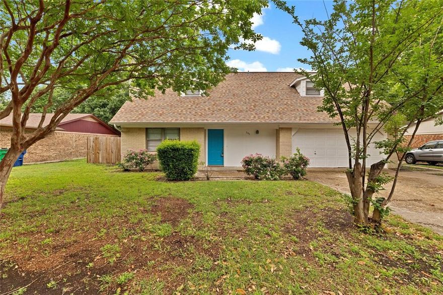 Welcome to this inviting two-story home offering three bedrooms, two bathrooms, and a convenient two-car garage, designed to provide the space and comfort you’ve been searching for. Fresh paint and stylish vinyl flooring create a modern, welcoming atmosphere throughout. The kitchen and bathrooms are enhanced with granite countertops, making cooking and entertaining both functional and elegant. The generously sized primary suite is thoughtfully placed apart from the secondary bedrooms, offering added privacy and a relaxing retreat. Storage is abundant with nearly 43 feet of hanging space to keep everything organized. Step outside to a large, fenced backyard, perfect for gatherings, play, or quiet evenings outdoors. Ideally located close to area amenities, this home combines comfort, style, and everyday convenience. Book your tour today!