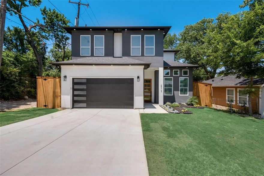 Basically brand-new construction just south of Downtown Dallas! This beautifully designed two-story home offers 5 bedrooms and 2.5 baths, with one bedroom perfectly suited for a home office or flex space. Hardwood floors and decorative lighting create a warm, inviting atmosphere throughout. As an added bonus, the home may be sold fully furnished with stylish, curated pieces—allowing the next owner to move right in or capitalize on a turnkey opportunity with an acceptable offer. 

Step outside to a private backyard designed for unforgettable gatherings and everyday enjoyment. Highlights include an above-ground pool, hot tub, fire pit with lounge seating, and a covered gazebo featuring an outdoor TV and grill. Indoors, the large open living area is perfect for games, movie nights, and entertaining, complete with a Pac-Man arcade and record player.

The spacious kitchen features abundant counter space, ideal for cooking, hosting, and entertaining. The open living room is filled with natural light from oversized windows overlooking the expansive backyard, enclosed by an 8-ft cedar privacy fence.

The primary suite is generously sized and includes a spa-like bathroom with dual sinks, ample countertop space, a separate soaking tub, and a walk-in shower. The home also offers excellent storage and a thoughtful layout designed for both comfort and functionality.

Conveniently located near Downtown Dallas, dining, and entertainment, this home truly offers the best of modern living and lifestyle.