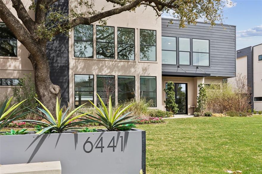 Built in 2022, this stunning luxury home offers a perfect blend of modern sophistication and comfortable living. With 5 oversized bedrooms, each featuring its own ensuite bathroom, this home is designed for both relaxation and convenience. Two of the bedrooms include attached offices or entertainment spaces, offering versatile options for today’s lifestyle. As you enter, you're greeted by soaring ceilings and expansive windows that flood the home with natural light, creating an inviting and airy atmosphere. Gorgeous wood floors run throughout, enhancing the home’s elegant design. The chef’s kitchen is a masterpiece, showcasing a massive island, stainless steel appliances, and a built-in refrigerator, perfect for both daily cooking and entertaining. The open floorplan flows seamlessly, offering a harmonious balance between style and functionality. The downstairs primary suite is a sanctuary, with direct access to an air-conditioned single car garage, ideal for use as a home gym. Both garages are equipped with brand new epoxy flooring. Upstairs, the rear bedroom provides the perfect in-law suite with ample space and privacy. The sixth bedroom could also be a second laundry room, office, or general flex space. The backyard is an entertainer’s dream, with a sparkling pool and spa, two large covered patios, and easy access to the North Haven Bike Trail through the back gate. With every detail thoughtfully considered, this home is truly the epitome of modern luxury living. Don’t miss the opportunity to make this extraordinary property your own.