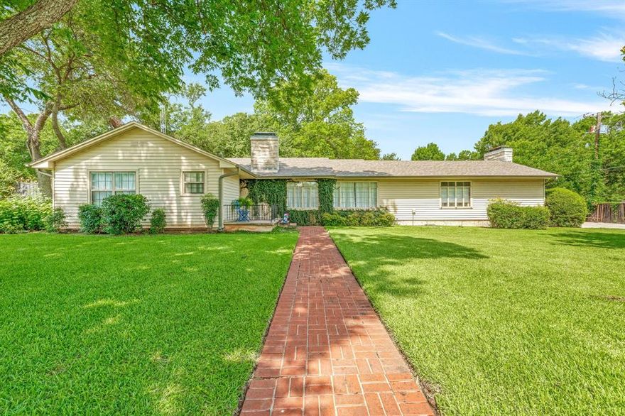 Tucked beneath a canopy of mature trees on an oversized in-town lot, this 4-bedroom, 3-bath home is full of heart, space, and potential. Formal living and dining rooms set the stage for gatherings, while a giant family room with a fireplace offers a cozy place to unwind. The indoor exercise pool invites year-round enjoyment with serene views of the lush, shaded backyard. An RV-boat garage, workshop, and play area add unmatched functionality for hobbies, travel, and recreation. The home also includes a dedicated office, multiple flex spaces, and generous storage throughout. While ready for your personal updates, the solid structure and thoughtful layout provide the perfect canvas for creating your dream home. With space to grow, entertain, and enjoy both indoors and out, this is a rare opportunity to craft something truly special in a sought-after location. Some photos virtually staged. Sq ft does not reflect outside office or pool room.