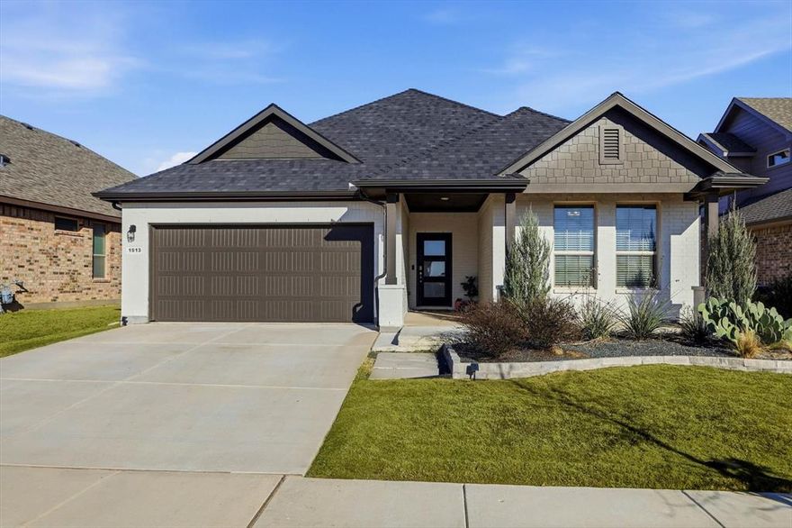 4 BEDROOM HOME ACROSS FROM GREENBELT.  Short walk to dog park and playground.  Covered patio.  4th bedroom has bookshelf and would be a great office.