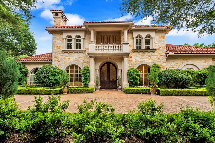 Experience serenity and privacy at this magnificent Preston Hollow estate situated on 1.83 acres of lush grounds. Nestled among mature oak trees and blooming magnolias, this property offers a tranquil parklike setting that is truly captivating.

Meander through the beautiful grounds, practice your serve on the lighted tennis court, or cool off in the refreshing pool and spa. Whether you're hosting a gathering or seeking a quiet moment of solitude, the grounds offer the perfect sanctuary. Inside the home, you'll find a range of must-have amenities, including four inviting fireplaces, a large well equipped theater room, and a temperature-controlled wine room. Every detail has been carefully considered to create a relaxing and comfortable living space. Come and experience the beauty and serenity of this remarkable property firsthand.