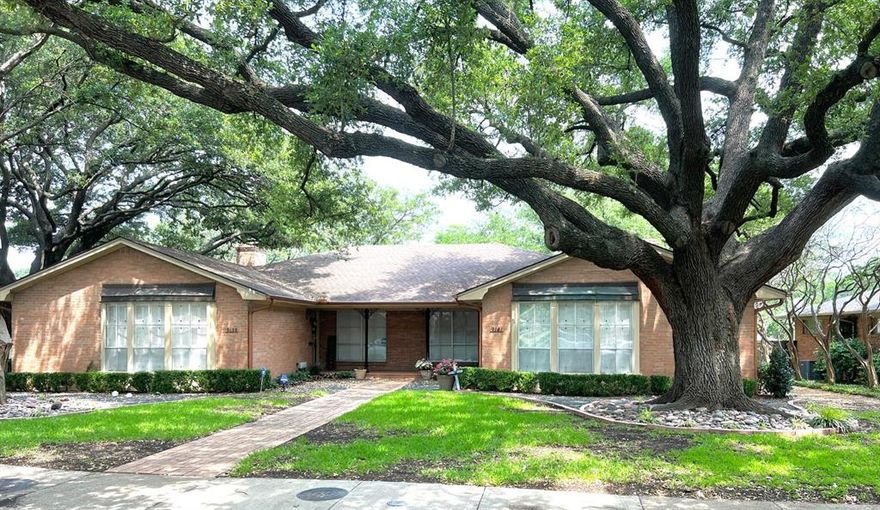 Recently installed luxury vinyl plank floors - Updated kitchen and second bath - Nice size fenced patio - Attached two car garage - Good storage & closets - All kitchen appliances provided - Full size WD connections