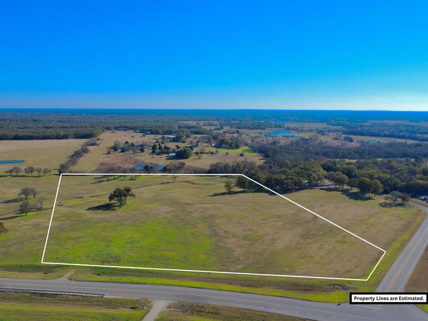 Just over 16 acre CORNER LOT just west of Corsicana on HWY 31 Loop. Estimated 475 foot of frontage on the 31 Loop and approximately 180 foot of frontage on paved county road. Locations just outside of the Corsicana city limits, offering an excellent development opportunity. Positioned at the highly trafficked SH 31 Corsicana Bypass, this property benefits from exceptional exposure in a rapidly growing, high-traffic area. With tremendous potential for future development, this tract is ideal for investors or those looking to capitalize on expanding infrastructure. More acreage available in MLS #21134270, 21134173 55, 21134262, 21134269. Property is deed restricted and does not allow mobile homes.  Buyer will need to verify availability and cost of utilities. EXACT ACREAGE AND ROAD FRONTAGE TO BE VERIFIED BY SURVEY, MLS LISTING STATES ESTIMATED SIZE.