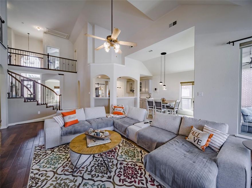 Beautiful two-story home located on the 9th fairway at The Resort on Eagle Mountain Lake, a premier 24-hour gated, golf course community with resort-style amenities. This 4-bedroom, 3.5-bath residence offers the perfect blend of comfort, style, and functionality.
Main Level: Features a spacious primary suite with upgraded bath, private office or an optional guest room, formal living and dining areas, great room, breakfast nook, and well appointed kitchen ideal for both entertaining and everyday living.
Second Level: Includes three additional bedrooms, two full baths, a media room, and a flexible game room currently being used as an additional bedroom.
Outdoor Living: Enjoy a private backyard retreat with a built in BBQ area, pool with waterfall and water features, firepit, and expansive views of the fairway and sunset. Some pictures have been staged and furniture moved

Recent Upgrades:

New roof (2019)
New carpet in most rooms
Updated bathroom countertops
Downstairs A C replaced (2018)
Tankless water heater
New windows (2021)

Community Amenities:

Two resort-style pools

18-hole championship golf course

Clubhouse with restaurant

Fitness center

Boat ramp access

Pickleball courts

Enjoy golf course living at its finest in this beautifully maintained home at The Resort on Eagle Mountain Lake!