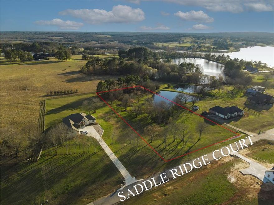 Fisherman’s paradise near Richland Chambers, Cedar Creek, and lake Palestine all within one hour away from this 2.53 acre in this prestigious gated community that offers 328 acre lake, resort style pool, cabana, pickle ball and rv park with a bath house. Utilities underground for your new homesite or enjoy your RV on your own property, no longer than (7) consecutive days and no longer than (14) total days within (30)day period per HOA 3.04..  Canton trade days 30 minutes away, several golf courses nearby. Enjoy relaxing while watching fish jumping in your pond, not many larger acreages left in Waters Edge Ranch don’t miss out!!