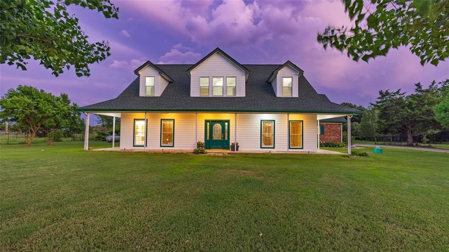 Find your forever home here in the heart of East Texas on this stunning 15 Acre Ranchette! Situated in sought after LONE OAK ISD! A true country paradise with everything you could possibly desire in a place to raise your family, your animals, and your dreams! The property features a serene mix of pasture and trees, a picturesque bridge spanning a large private pond perfect for fishing, a meandering creek inviting tons of wildlife-a perfect area for hunting and recreation, a 20x30 shop with 12' overhang for RV parking, and a large livestock barn for your animals opening to two fenced pasture areas! Enjoy the weekends and quiet country evenings pool side for those hot Texas summers! Inside you will find a welcoming atmosphere of warmth and character in this beautifully designed rustic home rich with natural woodwork and blend of classic country aesthetics! Plenty of room for your family with a well-designed floorplan! Formal dining room could easily be used as an office! Truly a rare find! You won't want to miss this stunning property! Move to the country and enjoy the wide-open skies, gorgeous sunrises and sunsets, and East Texas Charm in every direction!