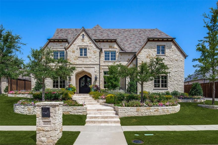 Luxury living in the guard-gated community of Normandy Estates! Starside Custom Home built in 2019 with all of the features you love.  Expansive open plan features walls of windows & sliding doors opening to a covered verandah with outdoor fireplace & electric screens for perfect entertaining. 
The gourmet kitchen accentuates beauty and function offering a gorgeous quartzite island, SubZero & Wolf appliances, Butler's Pantry & full Bar with a 100 bottle wine cooler. The Primary Suite boasts a lavish bathroom with double vanities, dual shower heads & large custom closet with island opening to a private nook off of the study.  As a fully-integrated Savant smart home, control lighting & sound throughout & with over $200K in AV upgrades, you may never want to leave! The downstairs Media Room features a top of the line projector, acoustic panels & smart system. Upstairs offers a Bonus Game Room & Wet Bar! Furniture & electronics negotiable. 1 mile from Legacy West luxury shopping & dining.