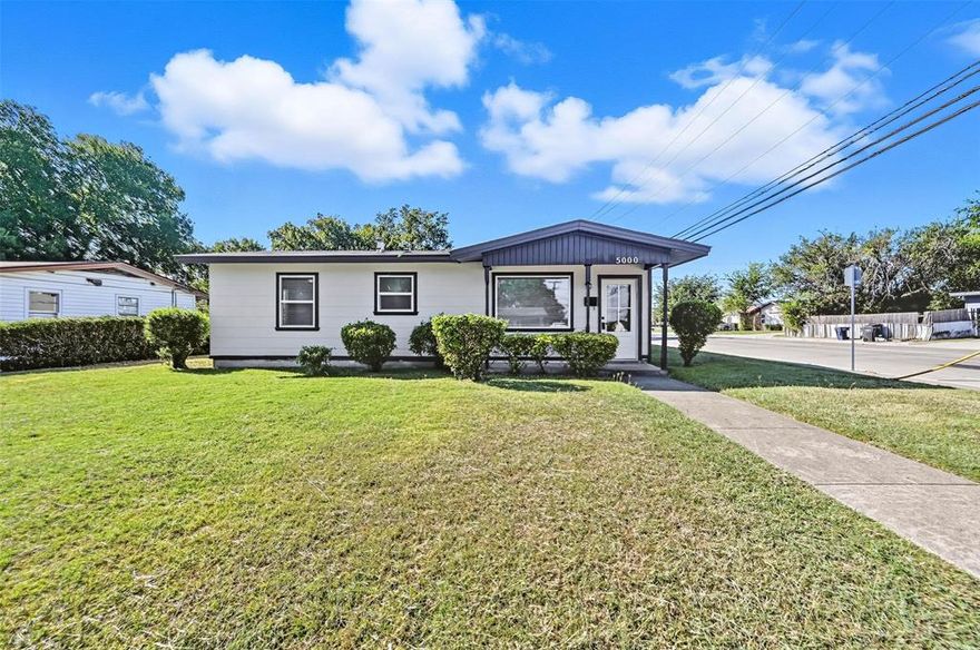 Do not miss this opportunity to own this fully renovated 4-Bed 2- Bath home with new finishes throughout! From the moment you step inside you will notice the fresh interior paint and ceramic tiled flooring and the abundant natural lighting from the newly installed windows. The heart of the home features a beautifully designed kitchen complete with a brand new gas range, quartz countertops & a striking custom backsplash -ideal for both cooking and gathering! The bathrooms have been fully remodeled with designer finishes & fixtures , offering a spa-like feel! The spacious primary suite includes a renovated private bath, creating a peaceful retreat. Outside the large backyard offers a spacious covered patio with plenty of room for your dream outdoor kitchen & lots of space to relax, play & entertain. Updates also include a brand new HVAC and hot water heater!! Set on a corner lot in a quiet neighborhood with convenient freeway access. This move-in ready home delivers exceptional style, versatility & value. Don't miss the opportunity to make it YOURS!!! Take advantage of 100% financing with our preferred Lender!!