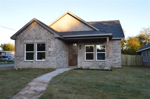 A home in Cleburne