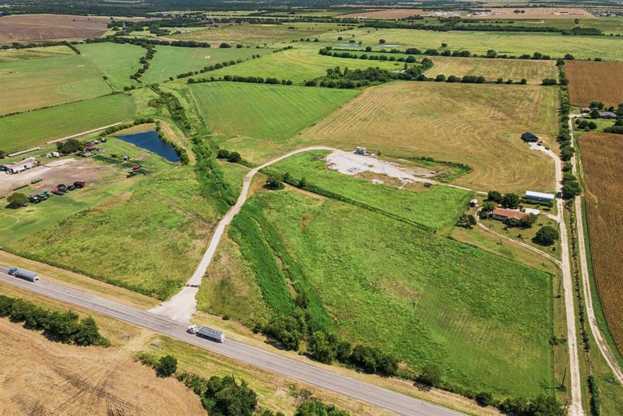 Nearly 49 acres of country land.  Has Ag exemptions and a small pond.  Develop or farm.  Includes several parcels and the sellers will consider selling the parcels separately.  Has a large mobile home with a carport and two sheds, as well as an 840 square foot barndominium that was built in 2024.  See 2010 survey.  Subsequent 2 and 5-acre surveys out of the total acreage on that survey are in mls docs.  Another 2-acre piece along the road at the front left corner sold, which is why the total acreage is 48.797.  Mountain Creek Water Supply is the water provider.  Coop electric.  The property has three septic systems.