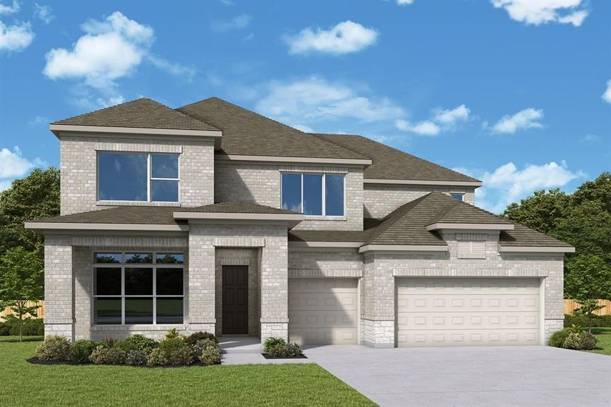 The Rockwall floor plan by David Weekley Homes in Goodland presents impressive gathering spaces and the versatility to adapt to your lifestyle changes over the years. Begin and end each day in the spectacular Owner’s Retreat, which features a luxurious en suite bathroom and walk-in closet.

Show off your style and savor the livability in the expertly crafted family and dining spaces at the heart of this home. Share your snacks around the tasteful kitchen’s center island.

A guest suite rests at the front of this home and a trio of junior bedrooms grace the upper level. This home is rounded out by a covered back porch, versatile study and an upstairs retreat

Call the David Weekley Homes at Goodland Team to experience how our LifeDesign? makes this new home in Grand Prairie, Texas, bigger than its square footage