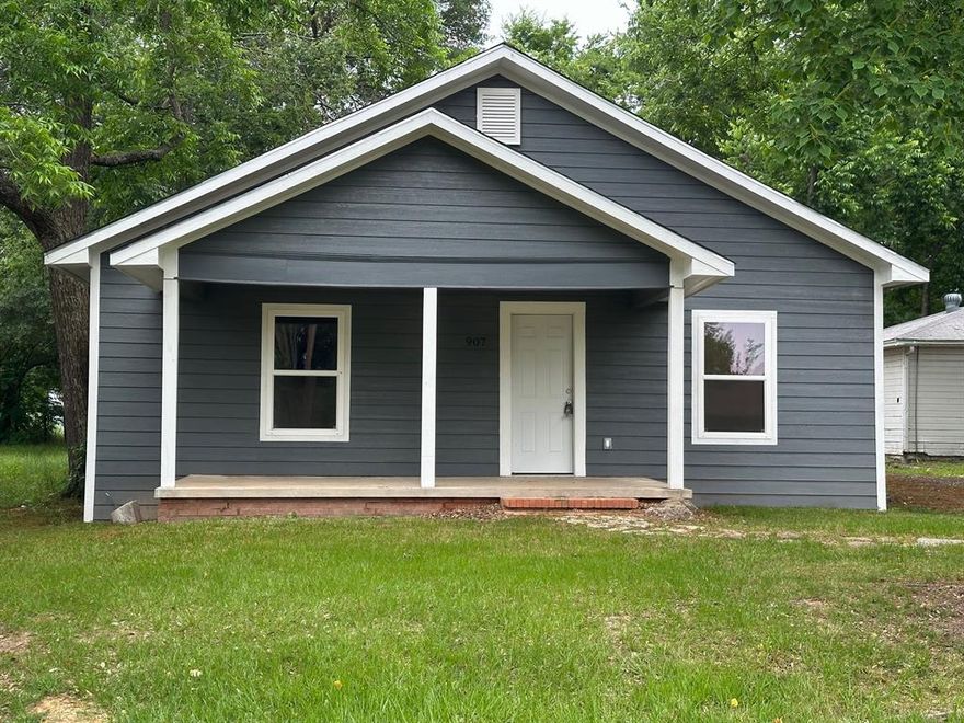 Nestled less than a mile from the vibrant downtown plaza of Sulphur Springs, this charming 2-bedroom, 2.5-bath home, originally built in 1930, has been meticulously remodeled to blend historic allure with modern convenience. Every detail has been thoughtfully updated, featuring a new roof, windows, doors, siding, floors, fixtures, cabinets, and countertops. Each spacious bedroom offers its own private bath, ensuring comfort and privacy, while a convenient mud room houses a washer, dryer, and a half bath. The inviting front porch is perfect for relaxing evenings, and the included stainless steel refrigerator, washer, and dryer make this home truly move-in ready. Don’t miss the opportunity to own this perfect fusion of classic style and contemporary upgrades in the heart of Sulphur Springs—schedule your viewing today!