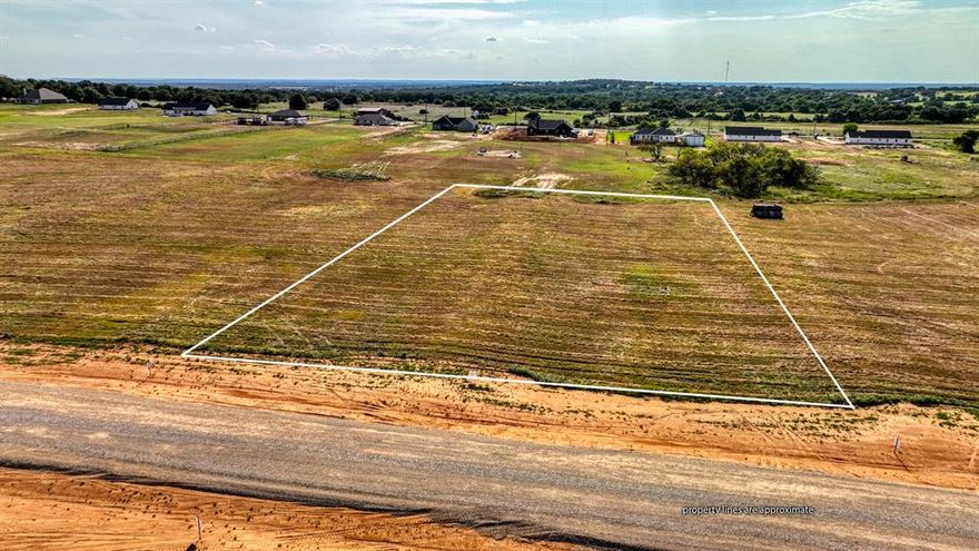 Wide lot with multiple build sites available! Enjoy open land dotted with beautiful trees, all while benefitting from NO CITY TAXES, NO HOA, and NO WATER BILL! Located just 25 minutes from Weatherford and under an hour from downtown Fort Worth, this rural gem offers both tranquility and convenience.  Animal enthusiasts will love the freedom to bring horses, cattle, chickens, and more. Temporary on-site living and RVs are also permitted. Choose from custom plans with our preferred Zeal Home Builder or opt for semi-custom homes, including Barndominiums! Guest houses and second homes are allowed, making it ideal for multi-generational living. Explore financing options with Veteran Land Board Loans or low-down conventional options. Still deciding on your dream home? You can invest now and build later, with no time limit to build. Parallel Pastures is thoughtfully restricted to protect your investment while providing the freedom to enjoy your own land. Don’t miss out on this opportunity. These rural homesites are ideal for you to own your piece of one of the fastest growing counties in Texas. Don’t wait to buy land, buy land & wait! Txt keyword PASTURE2 to 88000 for Restrictions & current inventory.
