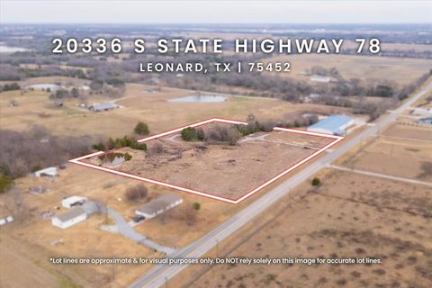 20336 S State Highway 78 Leonard TX 75452