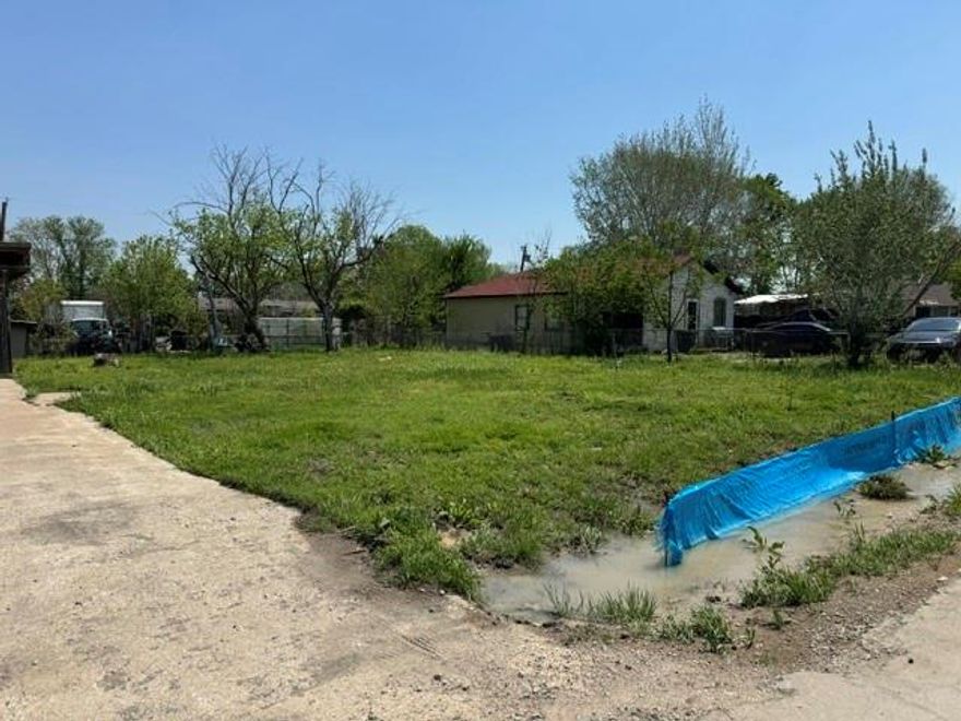 Great opportunity to purchase .33 acre lot (two lots sold together (#1268 and #1269). Some trees and lots of frontage.  City Work currently being done to put in Sewer Line.  No mobile homes allowed.  Present mobile homes will not be replaced once unusable. Near Rockwall Lake.