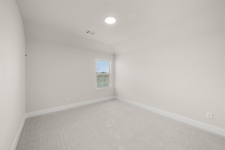 MLS# 21033862 - Built by J Houston Homes - Ready Now! ~ Discover this exquisite new construction single-family residence in The Retreat, featuring 4 spacious primary bedrooms and 3 full bathrooms, all within 2,837 square feet of elegantly designed living space. Set to be completed in October 2025, this traditional-style home boasts a warm ambiance highlighted by a cozy wood-burning fireplace. The interior showcases decorative lighting, ceramic tile, and plush carpeting throughout.  Enjoy the convenience of two living areas and a dedicated dining area, perfect for entertaining. The home is equipped with central heating and cooling systems, along with ceiling fans for added comfort. Outdoors, relax on the covered patio while appreciating the landscaped yard with a sprinkler system. Located within the Waxahachie ISD, and close to Max H Simpson Elementary and Waxahachie High School, this residence is poised for both luxury and practicality. Don’t miss the opportunity to make this dream home your own!