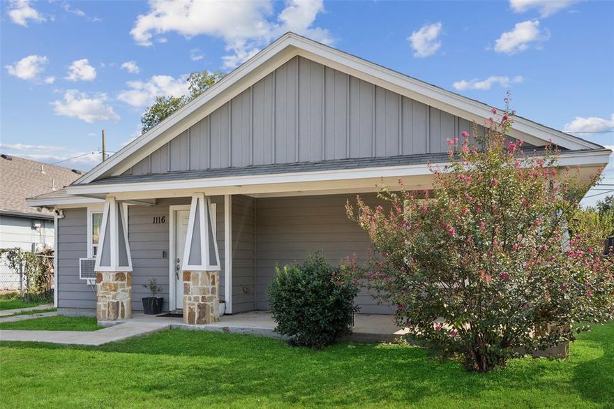 Location! Location! Location! Curb appeal abounds with this charming 3 bedroom, 2 bath Fort Worth home! Nestled in the revitalizing area of Historic Southside, this one-owner property has been exceptionally maintained and is ready for its next chapter. **NEW CARPET**FRESHLY PAINTED** Enter to find an inviting living room filled with natural light that sits at the heart of the open floorplan, perfect for both relaxing and entertaining. The enviable modern kitchen boasts a large island, built-in appliances, and ample storage space, making it a true centerpiece for daily living and hosting guests. The serene primary suite offers a spacious retreat with an ensuite bath featuring dual sinks and a walk-in closet. Two additional bedrooms and a full bath provide plenty of space for guests; or versatile needs—the third bedroom can easily serve as a comfortable home office or cozy den. Enjoy the unbeatable combination of modern comfort and historic charm in one of Fort Worth’s most dynamic areas. With its prime location, thoughtful design, and exceptional care, this home is a rare find you won’t want to miss! 3D tour available online. NOT for lease.