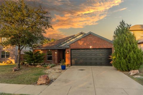 A home in Aubrey