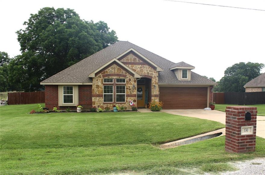 WELCOME HOME!!! Beautiful 3 bedroom 2 bath home with an office or 4th bedroom, located in highly sought after Walking Horse Estates. The living and kitchen areas have an open concept with soaring ceiling and a beautiful stone wood burning fireplace. The kitchen has a nice breakfast bar and custom mahogany cabinets, granite countertops and stainless appliances. Split bedroom arrangement and the master has his-her closets, double sink vanity, garden tub and separate shower. This one has a large lot, trees, wooden privacy fence, 2 car garage, and the attic has been floored for extra storage. This one won’t last long at this price! Shows extremely well!