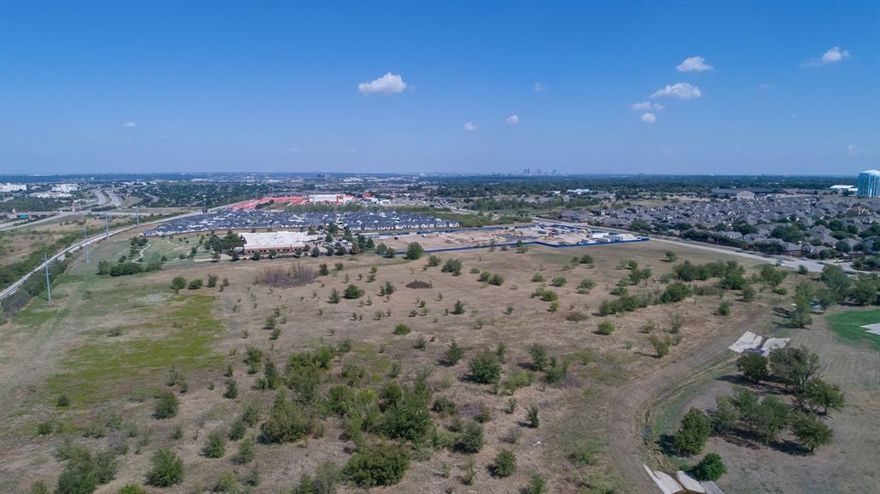 This is a great development opportunity with potential mixed uses. Buyer to do their own due diligence and make offers accordingly. All information is deemed accurate but not guarunteed. This land is close to Chishom trail with frontage on the highway but no access from the highway. The access comes from Granbury Road.