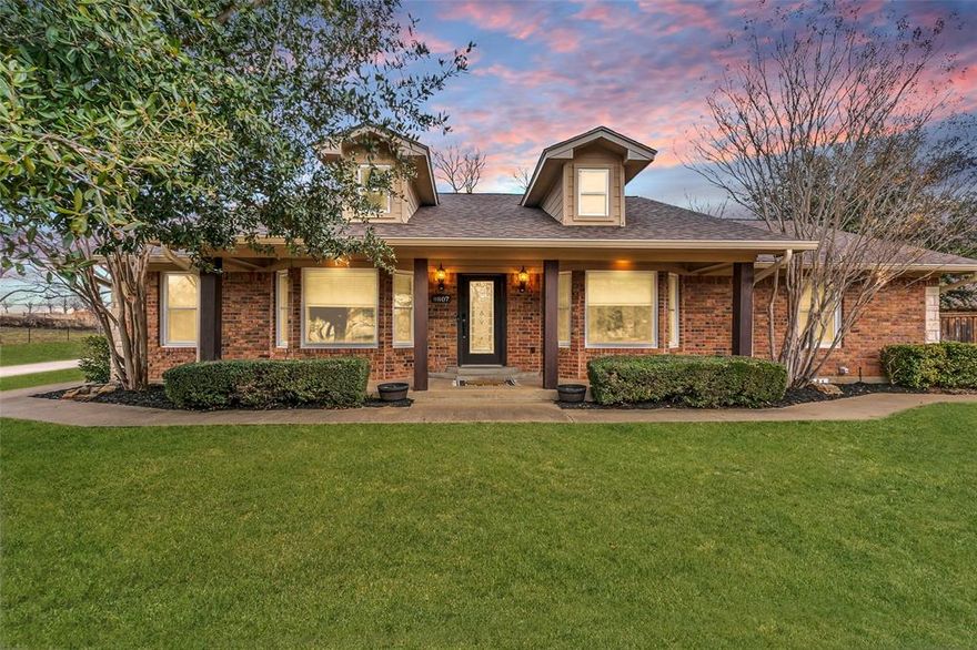 Here's the ONE! Lovingly maintained and upgraded, this inviting home is nestled on a generous 0.40+ acre lot with tranquil orchard views in Pecan Plantation. From the moment you arrive, you’ll feel the perfect balance of warmth, charm, and a layout designed for both everyday comfort and effortless entertaining. The spacious split primary suite is tucked away at the back of the home, complete with French doors that open to serene backyard views - your own private retreat. Step outside and imagine the possibilities... you'll find a pool-sized backyard for your future outdoor oasis, mature pecan trees, plus a bonus full bathroom that's accessible from the back patio for convenience. Don’t miss the tiled sunroom with skylights, a light-filled space made for morning coffee, evening wine, or simply unwinding with a good book. Seeking the resort lifestyle? It's unmatched here - residents enjoy golf courses, a marina, swimming pools, tennis and pickleball courts, a country club, horse stables, dog park, campground, and so much more - all within the guarded gates of this one-of-a-kind community. The seller has made many improvements to this home, including: interior paint in neutral palette (2026), electrical improvements (2026), Class 4 impact-resistant roof (2024), new carpet in all bedrooms (2025), new air handler and air scrubber (2025), and foundation upgrade with 23 pilings installed in 2020 (re-checked in 2025, and has a transferable warranty). Schedule your private tour of this charmer and be swept away. BTW, this motivated seller is offering a $5,000 credit at closing to be applied to the buyer's closing costs. Hurry!