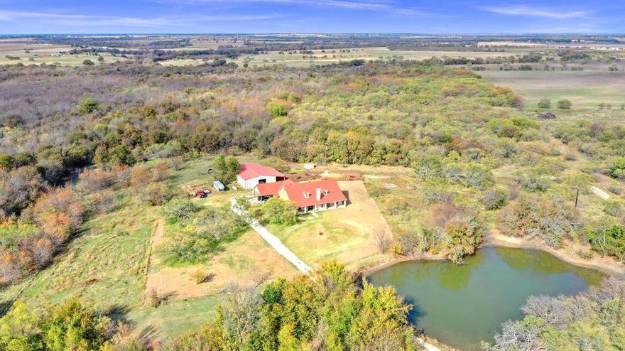 Welcome to Shearer Road Ranch, an exceptional 81-acre property ideally situated between Celina and Pilot Point. This picturesque ranch offers a rare combination of privacy, accessibility, and versatility—perfect for those seeking a premier country retreat or investment opportunity. Dotted with mature trees and rich natural beauty, the land provides a scenic and diverse landscape suited for a variety of uses. Its prime location along Shearer Road offers convenient access to FM 1385 and the Dallas North Tollway, while being just north of the future Outer Loop—positioning it in a path of continued growth. The property includes a beautifully maintained 3,300 sq ft home, offering comfortable and spacious living. A well-kept barn and fenced areas make it ideal for cattle, crops, or other agricultural pursuits, while the expansive acreage provides ample room for recreation, ranching, or future development. With no zoning restrictions, Shearer Road Ranch offers unmatched flexibility for a wide range of potential uses. Whether you're looking to build a legacy ranch, invest in land, or enjoy a private escape, this property delivers opportunity, location, and natural beauty all in one.