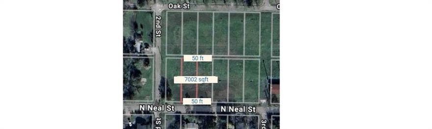 This lot is ideal for residential development. The property is within close proximity to Texas A&M University–Commerce, local schools, and shopping centers.