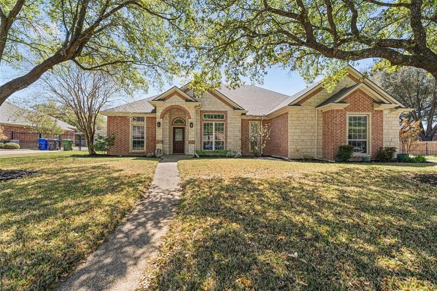 Refined and thoughtfully updated, this 4-bedroom, 3-bath residence in McGregor, Texas—within Midway ISD—offers a balanced combination of comfort, efficiency, and location, just moments from Trailblazer Park and the extremely underrated Cotton Belt Trailhead!

The interior presents a well-proportioned open layout with hardwood floors and a gas fireplace anchoring the living space. The kitchen is rounded with an island, breakfast bar, and both formal and informal dining areas, supporting a variety of uses without excess.

The primary suite features dual vanities and two separate closets, while a Jack-and-Jill bath connects secondary bedrooms. A separate laundry room provides additional space for a refrigerator or freezer, and the oversized two-car garage accommodates storage with ease.

Recent improvements include a roof installed in 2020, a spray foam insulated attic, and a high-efficiency HVAC system installed in 2023. Additional features include a gas furnace, gas water heater, window sun shades, a security system, and 220 wiring in the garage for installation of EV charging station.

The manicured front lawn and private backyard with covered patio offer a composed setting for quiet enjoyment.

For convenience, the washer, dryer, refrigerators, and a large gun safe convey with the property.