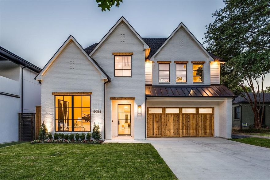 Gorgeous new build by Gramercy Custom Homes in Lakewood Elementary. The light and bright open concept family, kitchen, and dining spaces provide a definitive custom-home feel with quartz, commercial appliances, prep pantry, and beautiful white oak design accents. Enjoy outdoor living on the large, covered patio with built-in grill and fridge. Upstairs offers three secondary bedrooms each with distinctly-designed ensuite baths. A private hallway leads to the owner’s retreat with spacious & tranquil primary bathroom and closet with his & hers built-in dressers. Upstairs flex space could be game room, gym, or second office. Downstairs fifth bedroom is perfect for visitors and the ensuite bath provides flexibility for a future pool bath (pool plans included). Soft close cabinets in kitchen & all baths. 4 inch white oak floors. Oversized 2 car garage. Minutes from downtown & White Rock Lake. Walk to Lindsley Park & YMCA. This home has it all including a feature in the Dallas Morning News