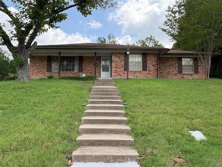 Welcome to this spacious 3-bedroom, 2.5-bath home with a 2-car garage, offering nearly 2,000 square feet of opportunity in an established neighborhood in DeSoto. This home features a functional layout with generous living areas, ideal for both everyday living and entertaining. With solid bones and great natural space, it presents a fantastic opportunity for buyers to personalize and update to their own style.

Located in a mature community known for its larger lots, tree-lined streets, and strong sense of neighborhood pride, this property offers convenient access to major highways, shopping, dining, and parks. The area continues to attract buyers seeking more space and value compared to North Dallas suburbs.

Whether you're a homeowner looking to create your dream space or an investor seeking your next project, this home offers strong potential in a stable and desirable market. Don’t miss the chance to make it your own!

Cash offers require 10% EMD or $1,000 minimum, whichever is greater, all financed offers require 1% EMD or $1,000 minimum, whichever is greater. The seller does not accept blind offers, escalation clauses, LOI, or assignments.  It is the buyers & their agent's responsibility to verify all info contained herein incl but not limited to condition, rm sizes, amenities, schools, acreage, flood plain information, foundation, roof, etc, and overall condition of the property.