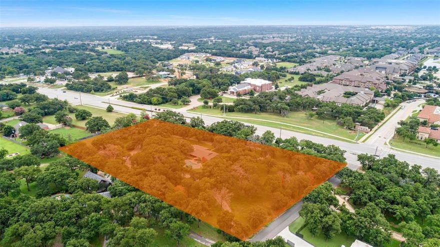 Situated on a sought-after lot, this 3.316-acre property awaits your dream estate! Great location, just minutes from DFW Airport, upscale retail shopping, and fine dining, this prime location is eligible for both Keller and Southlake ISD. The property features a one-story home with a pool and a detached three-car garage. With no HOA, you'll enjoy the freedom to customize your space. The park-like setting boasts an abundance of oak trees and a horse pasture, providing a serene environment. There's plenty of space to expand and build your dream home, and you can easily add a sports court to your future backyard. This listing includes the two adjoining lots that could be used to create a larger estate or multiple properties, owner has also listed 102 Jellico Circle (see MLS#20925611) and would be willing to combine the sales, all making this an excellent opportunity for investors looking to build a luxurious retreat for buyers. Surrounded by multi-million dollar properties, this listing offers both prestige and potential.