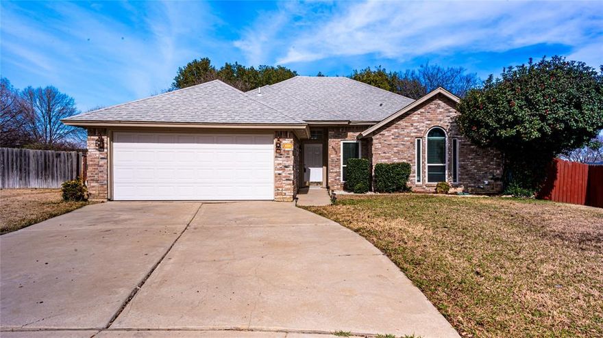 Motivated seller! Nestled on a quiet cul-de-sac in an established North Richland Hills neighborhood, this inviting home offers comfort, charm, and convenience. Enjoy a peaceful setting with mature trees and friendly surroundings, while still being just minutes from North East Mall, Tarrant County College, dining, parks, and major highways and only 15 minutes from DFW Airport. The home features a functional layout filled with natural light, creating a warm and welcoming atmosphere throughout. A great opportunity to enjoy easy living in a well-loved community.