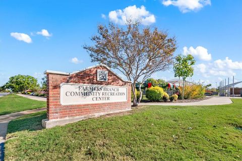 A home in Farmers Branch