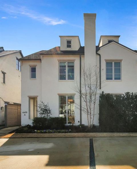 4419 University Boulevard A University Park TX 75205