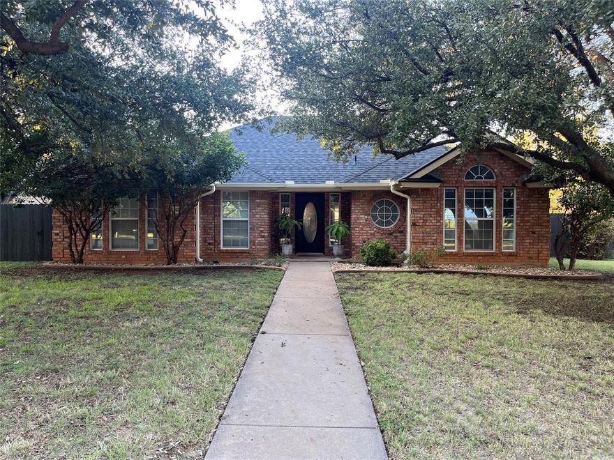 Updated three bed, two bath home in established neighborhood. Rear entry with two car garage, brand new roof, HVAC is only a couple of years old, granite countertops, luxury vinyl plank floors, vaulted ceilings, irrigation system, Wylie West schools. Owner agent