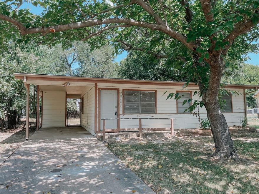 3 BEDROOM 1 BATHROOM HOME! RENT READY! Check out this newly updated property complete with a long driveway & carport, big backyard with privacy fence, 2 sheds for added storage, detached utility room with a stackable washer & dryer included, & conveniently located minutes away from downtown Denison. The kitchen comes with a fridge, stove, dishwasher, and microwave! Enjoy the new vinyl plank flooring, & updated light fixtures! This home is also pet friendly for up to 2 pets with a $400 non-refundable pet fee! Applicants will be prequalified & must submit a photo ID prior to viewing the property. Tenants must have a combined household income of 3x monthly rent. If the property meets your needs, an application will be required to run an Enhanced Tenant Background Check. The fee is $45 per applicant and will include criminal, credit and eviction history. We work applications in the order received. Please contact the leasing agent for more details on the property or the application process