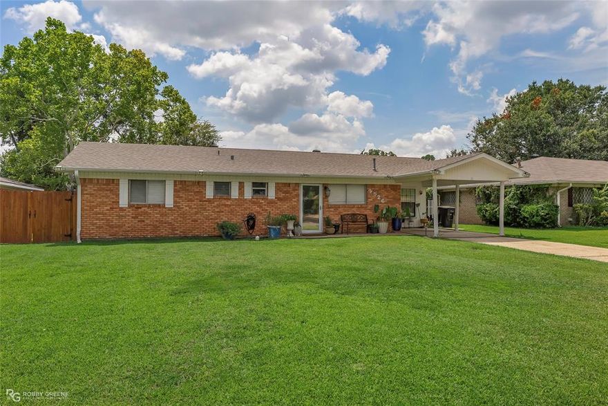 Welcome to this updated home in Greenacres Subdivision! This 3-bedroom, 2-bathroom home perfectly blends modern updates with everyday comfort that offers both style and functionality. The large backyard is perfect for gatherings, gardening, or simply relaxing under the open sky. With ample space, it's a true extension of your living area. This move-in-ready home combines comfort, convenience and style all in one place.