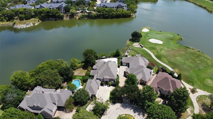 Luxury Lakefront Living in the Estates & Villas at Fossil Creek
5 Beds,5 Baths, 4,428 Sq Ft, Keller ISD

Welcome to an extraordinary residence tucked away in a private cul-de-sac within the sought-after Estates & Villas at Fossil Creek. This stunning lakefront home offers sweeping views of the 13th hole and a lifestyle defined by elegance, comfort, and security.

From the moment you arrive, the circular driveway and 3-car garage set the tone for the grandeur inside. Designed for both relaxation and entertaining, this home features a saltwater pool surrounded by expansive patio space and multiple balconies that capture million-dollar views.

Inside, you’ll find 5 generously sized bedrooms, including a luxurious primary suite complete with a private office and fitness room. A guest suite on the main level offers a private en-suite bath, ideal for visitors. Upstairs, the game room delivers breathtaking vistas you have to see to believe.

At the heart of the home lies a chef’s kitchen with an oversized pantry—perfect for hosting and everyday living. Elegant chandeliers elevate the home’s ambiance, while advanced LOREX Pro 12-angle security cameras provide peace of mind.

This remarkable property offers far too many premium features to list—come experience it in person. A true must-see for discerning buyers seeking luxury, privacy, and timeless sophistication.