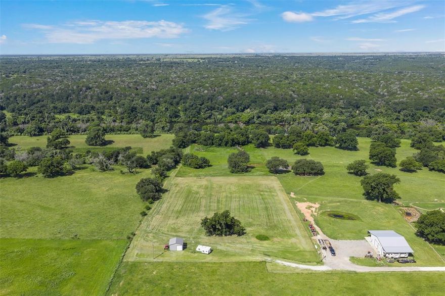 Experience the rare opportunity to own 10 acres of premier Brazos River frontage in Aquilla, TX—an exceptional setting for a luxury riverfront estate, private ranch retreat, or legacy property. With minimal restrictions and breathtaking natural surroundings, this tract offers the ideal canvas to design and build your dream home where privacy, space, and scenic beauty take center stage.
Set along the tranquil banks of the Brazos River, the property showcases sweeping views, mature pecan trees, and a peaceful landscape that lends itself perfectly to upscale country living. Multiple potential homesites allow you to position a custom residence to capture river views, stunning sunsets, and the quiet elegance of the surrounding countryside.
For those seeking a refined ranch lifestyle, the acreage is well-suited for agricultural use and offers strong potential for an ag exemption, providing both lifestyle and possible tax advantages. A water tank enhances functionality for livestock or wildlife, while existing utilities and a well-maintained private gravel road provide convenience and a seamless path toward development.
Whether you envision a sophisticated ranch compound, an equestrian-inspired retreat, or a secluded luxury getaway, this property delivers the flexibility and freedom to bring your vision to life. Enjoy the serenity of wide-open spaces, abundant wildlife, and the calming presence of the river, all while remaining within comfortable reach of nearby towns and amenities.
This is more than land—it’s an opportunity to create a private riverfront sanctuary that blends luxury, ranch living, and long-term value on the Brazos. Explore the possibilities and make this extraordinary property your own.