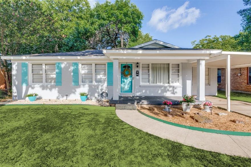 Hooray - your dream home is ready for you!
This enchanting home offers the perfect blend of timeless elegance and traditional comfort situated on a mature lot surrounded with fresh exterior paint and landscaping.
As you step onto the property you will be captivated by the beautiful curb appeal of vibrant flowers and plants with towering trees that create a tranquil oasis.
Once inside you will be greeted by warmth, charm, and a cozy atmosphere.
The spacious living area is bathed in natural light courtesy of large windows that frame delightful views of surrounding greenery.
Storage shed in backyard provides additional storage for tools and yard equipment.
This charming 4-bedroom home is ready to welcome you.  Don't miss your chance to make your dreams a reality in your new home.